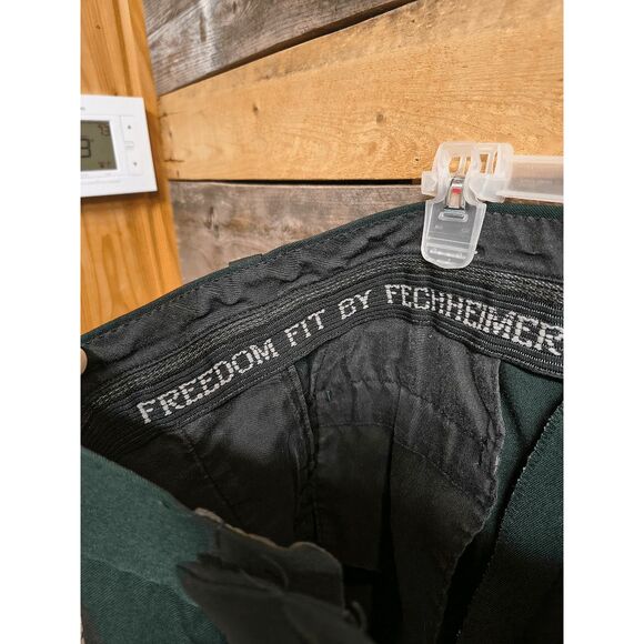 Flying Cross by Fechheimer Men's 36R 36x30 Pants Dark Green Striped Freedom Fit - Picture 4 of 5